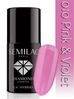 Semilac UV Hybrid lakier hybrydowy 010 Pink & Violet 7ml