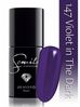 Semilac UV Hybrid lakier hybrydowy 147 Violet In The Dark 7ml