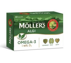 Möller's – Algi suplement diety (30 kapsułek)