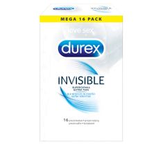 Durex  Invisible Extra Thin super cienkie prezerwatywy (16 szt.)