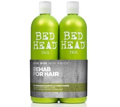 Tigi Rehab For Hair Bed Head Urban Antidotes Re-Energize zestaw energizujący szampon do włosów normalnych (750 ml) + odżywka energizująca do włosów normalnych (750 ml)