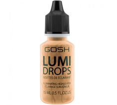 Gosh Lumi Drops Highlighter (rozświetlacz w płynie 014 Gold 15 ml)