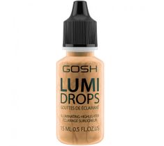 Gosh Lumi Drops Highlighter (rozświetlacz w płynie 014 Gold 15 ml)