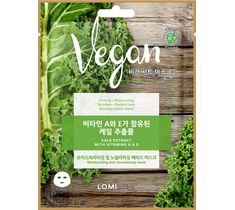 Lomi Lomi Vegan Sheet Mask – wegańska maseczka w płachcie Jarmuż (20 ml)