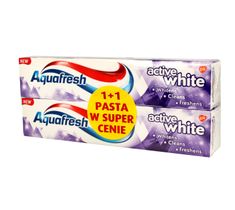 Aquafresh – Pasta do zębów Active White 1+1 (125 ml)