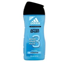 Adidas After Sport żel pod prysznic 3 w 1 (250 ml)