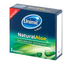 Unimil – Natural Aloe lateksowe prezerwatywy (3 szt.)