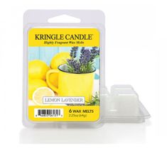Kringle Candle Wax – wosk zapachowy Lemon Lavender (64 g)