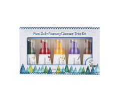 Huangjisoo Pure Daily Foaming Cleanser Trial Kit – hipoalergiczne pianki do mycia twarzy minizestaw (5 x 30 ml)
