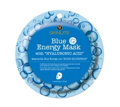 Skinlite Blue Energy Mask – wygładzająco-liftingująca maska w płachcie z kwasem hialuronowym (20 g)