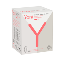 Yoni – Organic Cotton Pads podpaski z bawełny organicznej Medium (10 szt.)