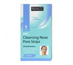 Beauty Formulas – Clear Skin Deep Cleansing Nose Pore Strips głęboko oczyszczające paski na nos (6 szt.)