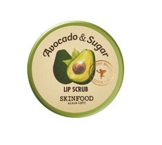 Skinfood – Avocado & Sugar Lip Scrub złuszczająco-odżywczy peeling do ust z awokado i cukrem trzcinowym (14 g)