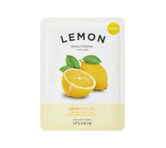 It's Skin The Fresh Mask Sheet Lemon – rozświetlająca maska w płachcie Cytryna (20 ml)