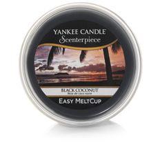 Yankee Candle – Scenterpiece Easy Melt Cup wosk do elektrycznego kominka Black Coconut (61 g)