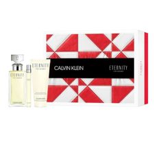 Calvin Klein Eternity Women (zestaw woda perfumowana spray 100ml + miniaturka wody perfumowanej spray 10 ml + balsam do ciała 100 ml)