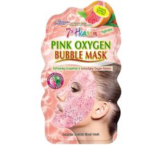 7th Heaven – Pink Oxygen Bubble Mask nawilżająca maseczka bąbelkowa w płachcie (1 szt)