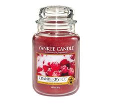Yankee Candle Świeca zapachowa duży słój Cranberry Ice 623g