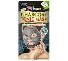 7th Heaven – Charcoal Tonic Mask oczyszczająca maseczka węglowa w płachcie do każdego typu cery (1 szt.)