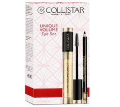 Collistar Unique Volume Eye Set (zestaw Mascara Volume Unico tusz do rzęs Black 13 ml + Eye Pencil kredka do oczu Black)