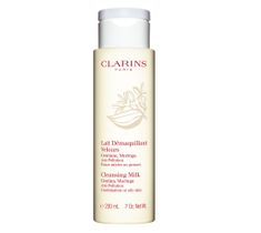 Clarins Cleansing Milk – mleczko do demakijażu z gencjaną do cery mieszanej i tłustej (200 ml)