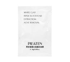 Pilaten – White Mask maska peel-off oczyszczająca z białą glinką (10 g)
