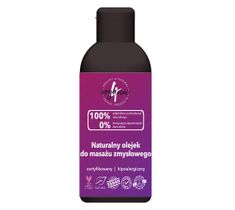 4organic Naturalny olejek do masażu zmysłowego (100 ml)