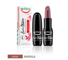 Equilibra Love's Nature Lipstick pomadka do ust 06 Marsala (4 ml)