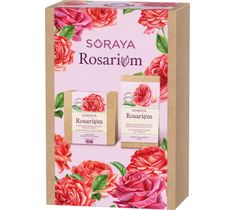 Soraya – Rosarium zestaw przeciwzmarszczkowy krem różany 40+ na dzień/na noc 50ml + przeciwzmarszczkowy krem różany pod oczy 15ml