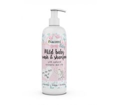 Nacomi – Mild Baby Wash & Shampoo emulsja do mycia dla dzieci (300 ml)