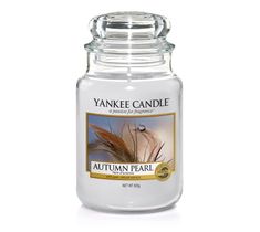 Yankee Candle – Świeca zapachowa duży słój Autumn Pearl (623 g)