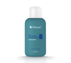 Silcare – The Garden of Colour Acetone aceton do usuwania żelowych lakierów hybrydowych Vanilla Blue (150 ml)