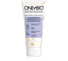 OnlyBio Bakuchiol & Squalane peeling enzymatyczny do twarzy z drobinkami złuszczającymi (75ml)
