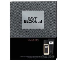 David Beckham – zestaw prezentowy Classic dezodorant (75 ml) + żel pod prysznic (200 ml)