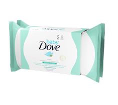 Dove – Baby Sensitive Moisture Wipes nawilżane chusteczki oczyszczające (2 x 50 szt.)