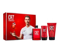 Cristiano Ronaldo – CR7 zestaw woda toaletowa spray 100ml + żel pod prysznic 150ml + balsam po goleniu 100ml (1 szt.)