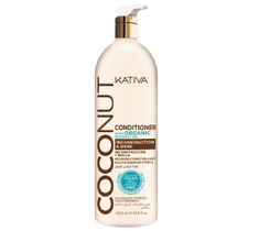 Kativa Coconut Conditioner kokosowa odżywka do włosów odbudowująca i nadająca połysku 1000ml