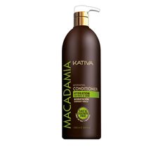 Kativa Macadamia Hydrating Conditioner nawilżająca odżywka do włosów 1000ml