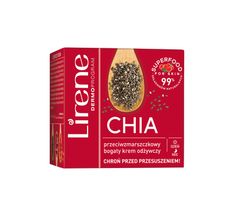 Lirene Superfood For Skin Chia przeciwzmarszczkowy bogaty krem odżywczy (50 ml)