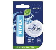 Nivea – Lip Hydro Care pomadka ochronna do ust (4.8 g)
