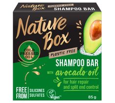 Nature Box Shampoo Bar – szampon do włosów w kostce Avocado Oil (85 g)