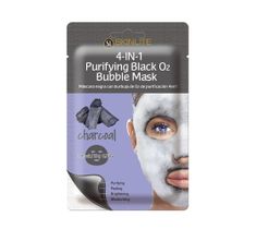 Skinlite 4-in-1 Purifying Black O2 Bubble Mask – maska bąbelkująca w płachcie Węgiel (1 szt.)