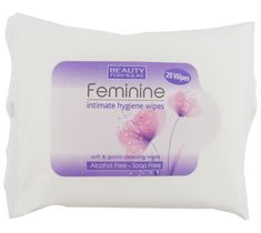 Beauty Formulas – Feminine Intimate Hygiene Wipes chusteczki do higieny intymnej (20 szt.)