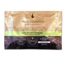 Macadamia Professional – Ultra Rich Moisture Masque nawilżająca maska do włosów grubych (30 ml)