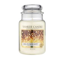 Yankee Candle Świeca zapachowa duży słój All is Bright 623g