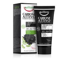 Equilibra Carbone Detox Face Gel-Cream oczyszczający krem-żel do twarzy z aktywnym węglem (75 ml)