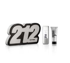 Carolina Herrera 212 VIP Men (zestaw woda toaletowa spray 50 ml + żel pod prysznic 75 ml)