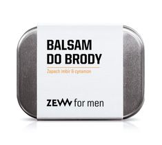 Zew For Men Balsam do brody z węglem drzewnym zapach Imbir&Cynamon 80ml
