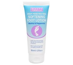 Beauty Formulas – Deep Penetrating Softening Foot Lotion zmiękczający balsam do stóp (100 ml)