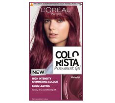 L'Oreal Paris Colorista Premament Gel – farba do włosów #violet (1 szt.)